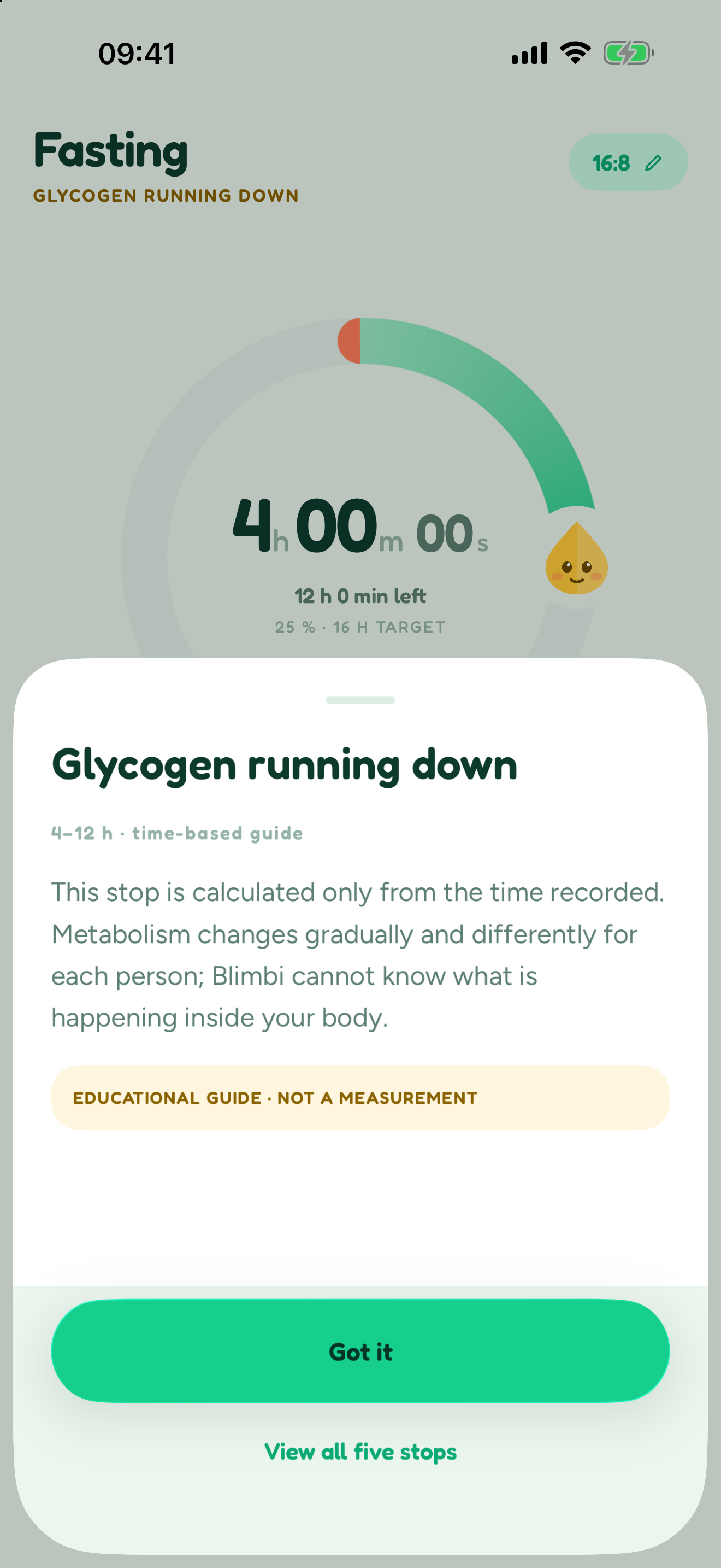 An educational stage explanation